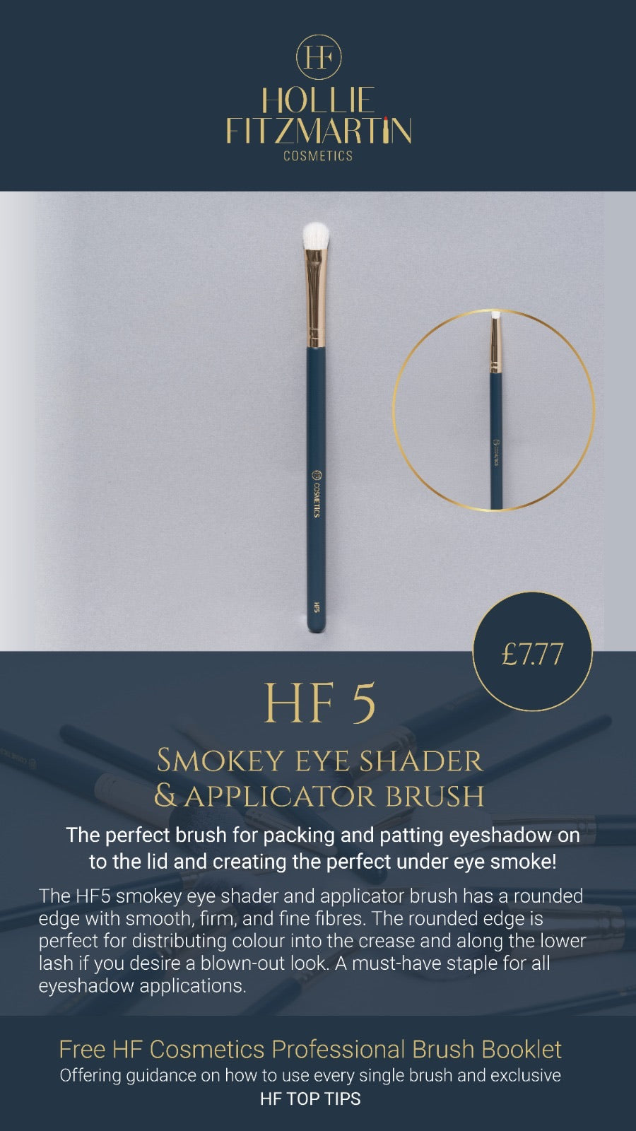 HF5: Smokey eye shader and applicator brush