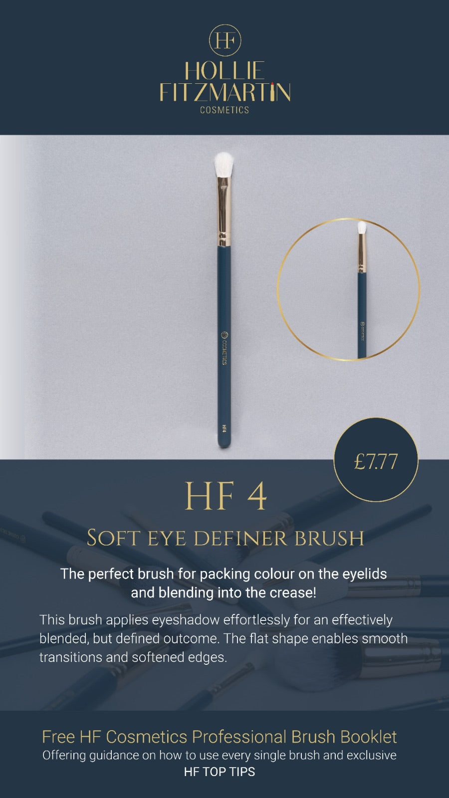 HF4: Soft eye definer brush